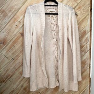 Off white Braided Woven sweater - XL